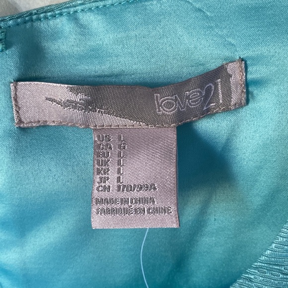 Forever 21 Mint Green Sleeveless Dress - Picture 2 of 8